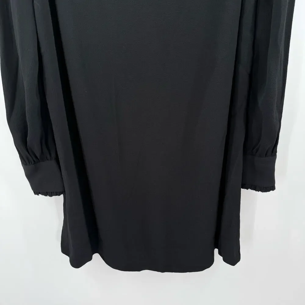 Kate Spade Cordette Dress Size 8 NWT Black Shift Mini Cocktail Evening Holiday